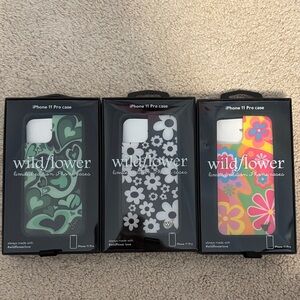 Wildflowers iPhone 11 Pro Case - Heart, Floral, and Retro Designs